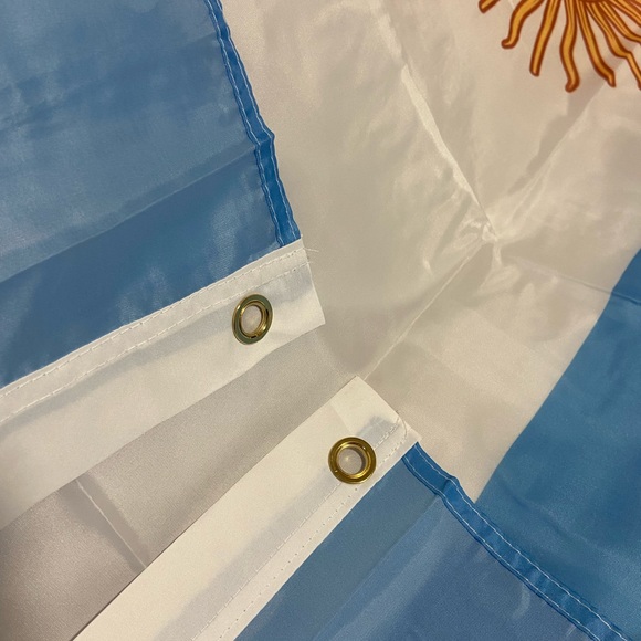 ARGENTINA flag with 3 Stars World Cup Champion - Picture 7 of 7
